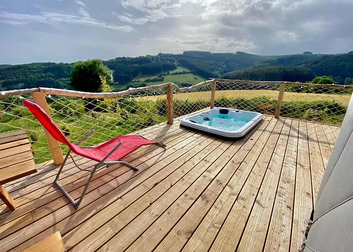 Yourte 2-4 Personnes Avec 度假居